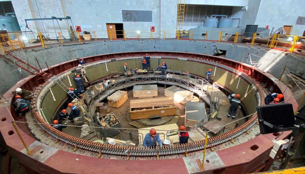 РусГидро модернизировало 16 из 18 гидротурбин Чебоксарской ГЭС 