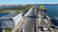 Ремонт на плотине ГЭС завершили в Иркутске, движение транспорта восстановлено
