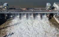 Новосибирская ГЭС продолжает техническое перевооружение открытого распределительного устройства 220 кВ