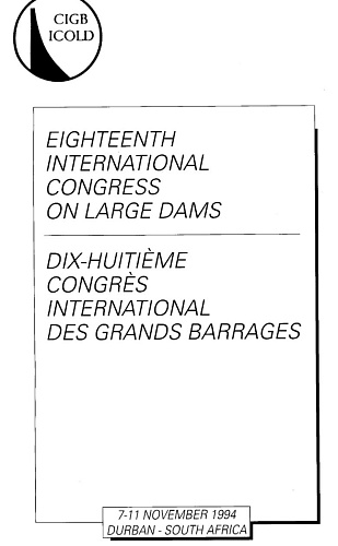 The transactions of the 18th international congress on large dams. Vol. 5.