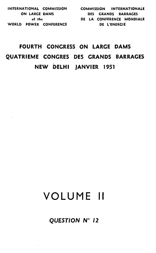The transactions of the 4th international congress on large dams. Vol. 2.