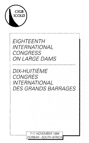 The transactions of the 18th international congress on large dams. Vol. 1.