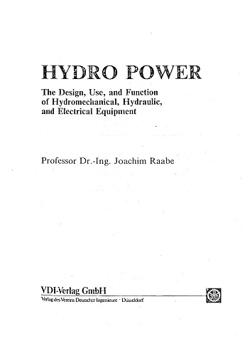 Hydro power
