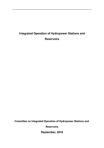 B173-preprint. Integrated Operation of Hydropower Stations and Reservoirs