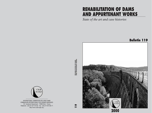 Bul. 119. Rehabilitation of dams and appurtenant works. State of the art and case histories