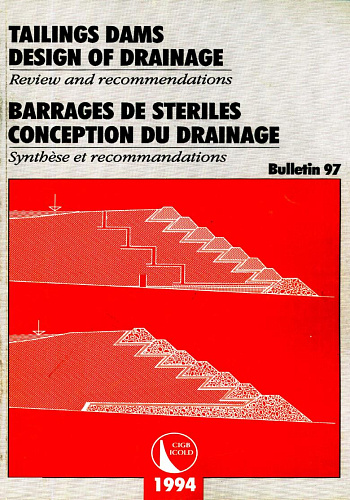 Bul. 97. Tailings Dams - Design of drainage