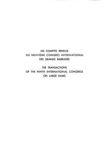 The transactions of the 9th international congress on large dams. Vol. 2.