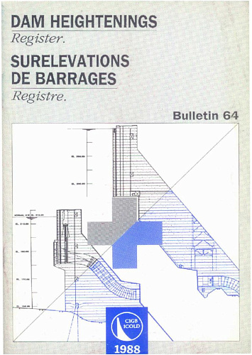 Bul. 64. Register of dam heightenings