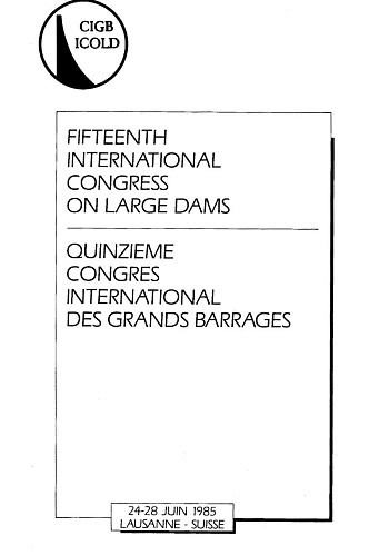 The transactions of the 15th international congress on large dams. Vol. 1.