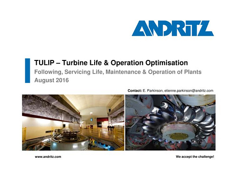 TULIP ? Turbine Life & Operation Optimisation