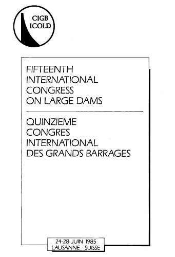 The transactions of the 15th international congress on large dams. Vol. 2.