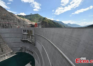 Вторая по величине гидроэлектростанция в мире, китайская гидроэлектростанция Байхэтань, достигла нового рубежа