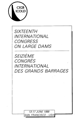 The transactions of the 16th international congress on large dams. Vol. 1.